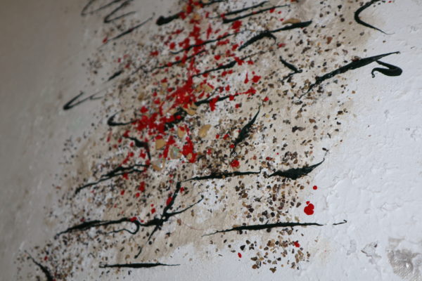 Bild Handgemalt Acryl Leinwand 70x70 cm