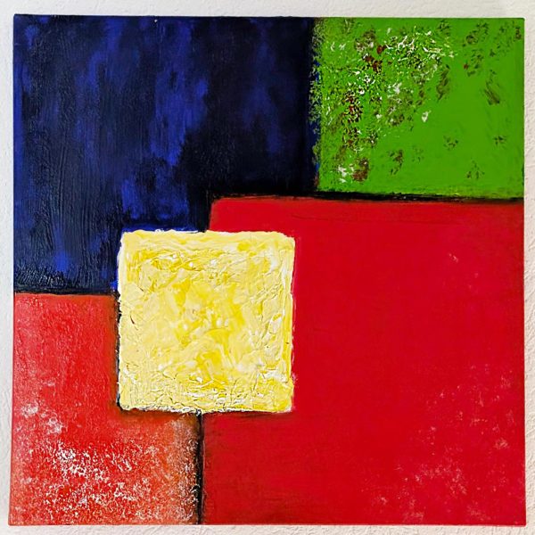 PXL_20250727_135836249-2 Bild Handgemalt Acryl Leinwand 70x70 cm Rechtecke