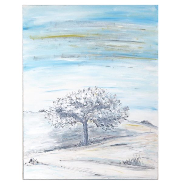 IMG_3798 Bild Handgemalt Acryl Leinwand 60x80 cm "Winter"