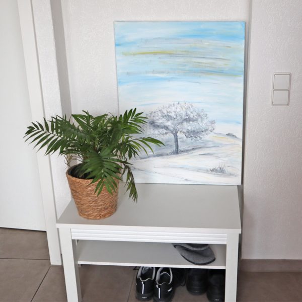 IMG_3801 Bild Handgemalt Acryl Leinwand 60x80 cm "Winter"