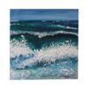 Bild Handgemalt Acryl "Wellen" 40x40 cm (2)