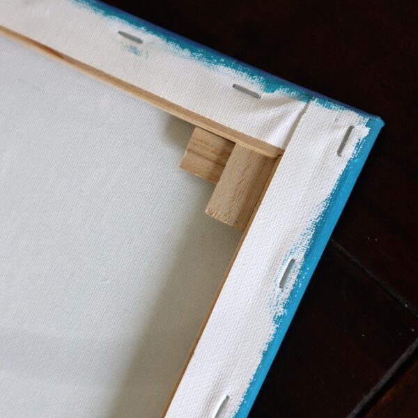 Bild Handgemalt Acryl "Wellen" 40x40 cm (3)