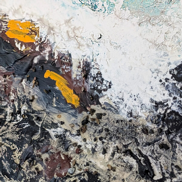 Bild Handgemalt Acryl Leinwand "Ostsee" Original H 80cm / B 120 cm